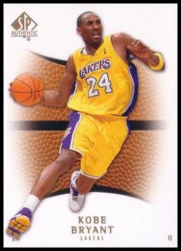 2007-08 SP Authentic 61 Kobe Bryant